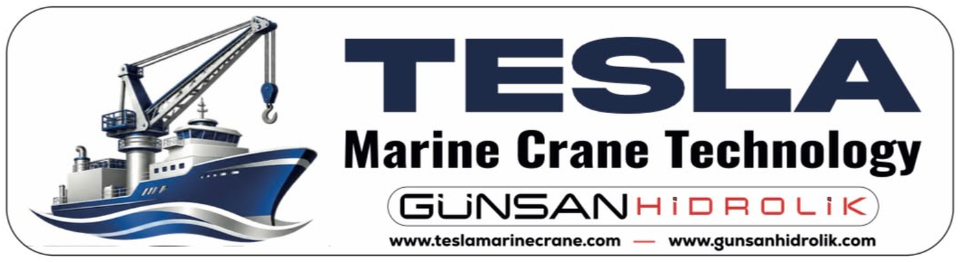 TESLA Marine Crane Technology — GÜNSAN Hidrolik